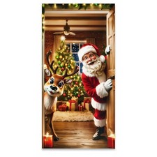 Striscione porta Babbo Natale