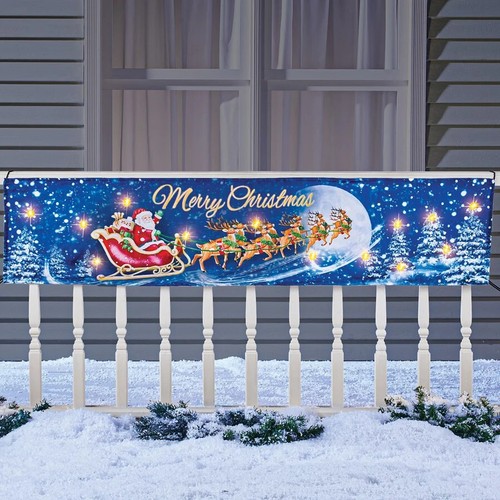 Striscione babbo natale - babbo, e