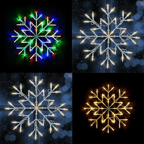 Led stella fiocco neve - led,