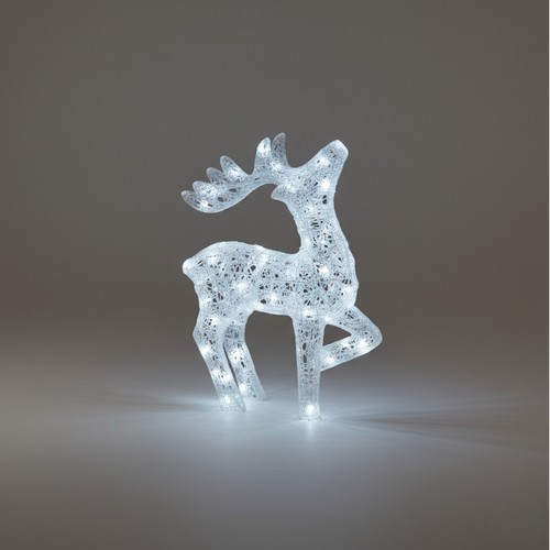 Renna acrilico 80 led - renna,