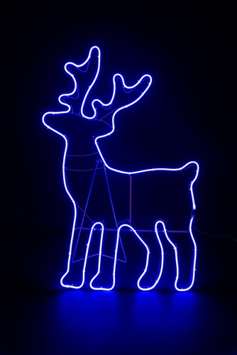 Corda neon luce sagoma - neon, natale